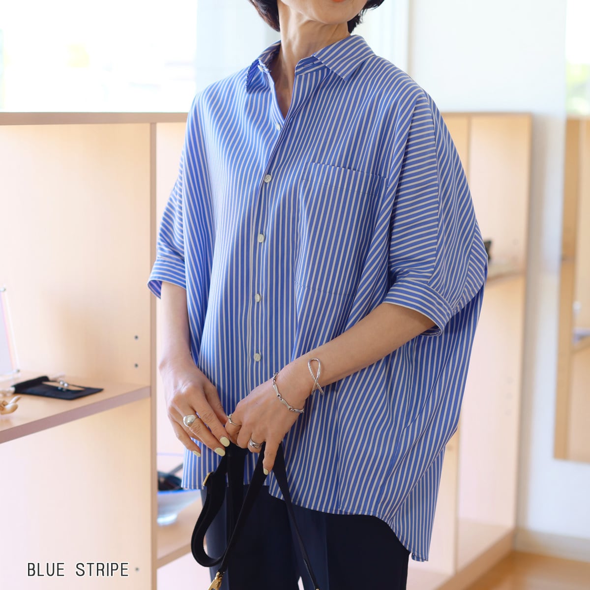 upper hights (アッパーハイツ) カフスドドルマンスリーブ リラックス