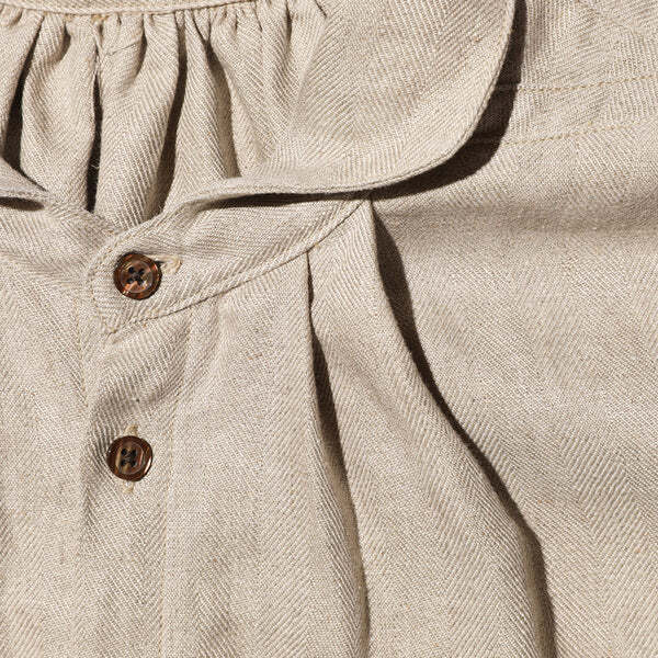 The 2 Monkeys(トゥモンキーズ)～Herrinbone Linen Artisan Shirts