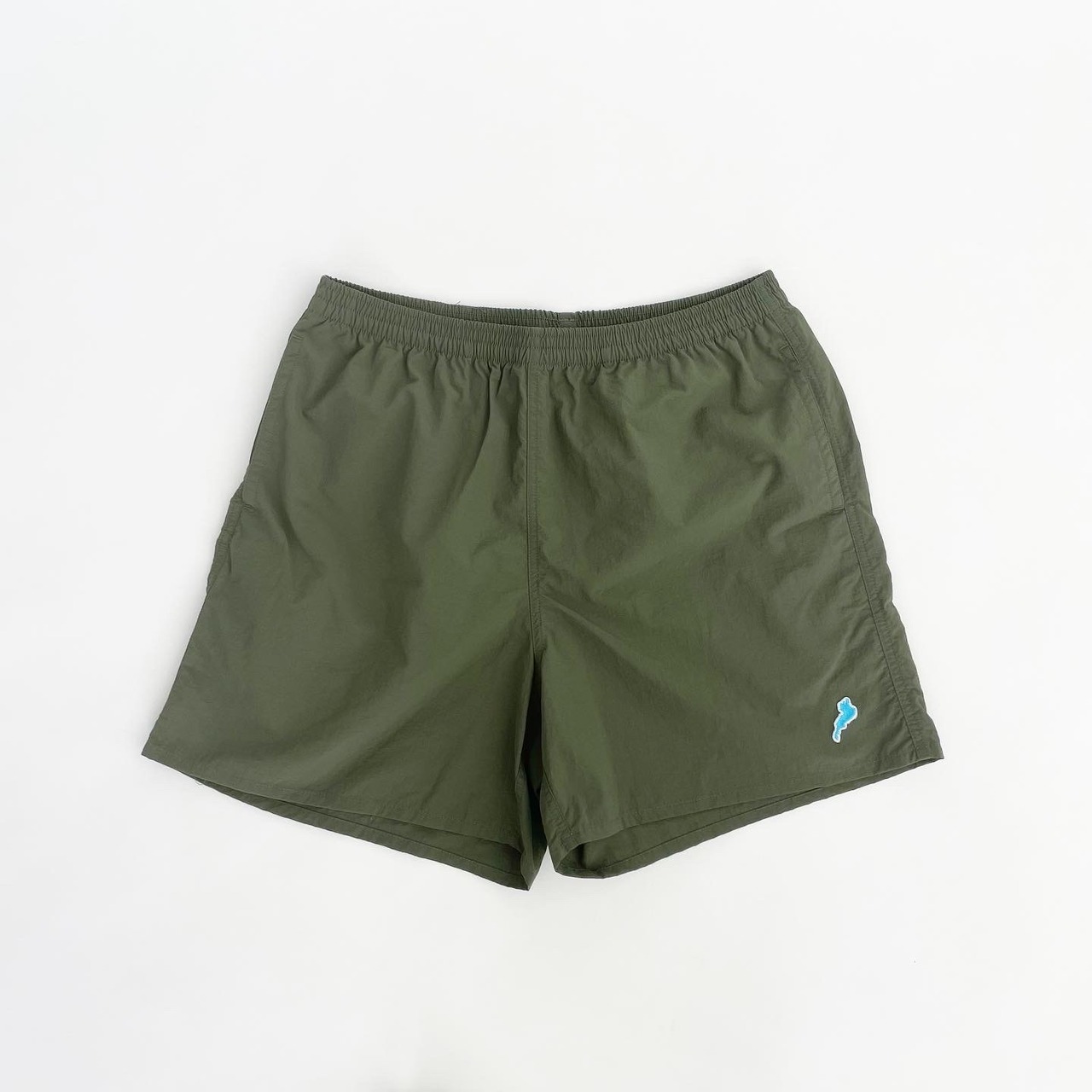 BIWAKO CITY / NYLON SHORTS / OLIVE