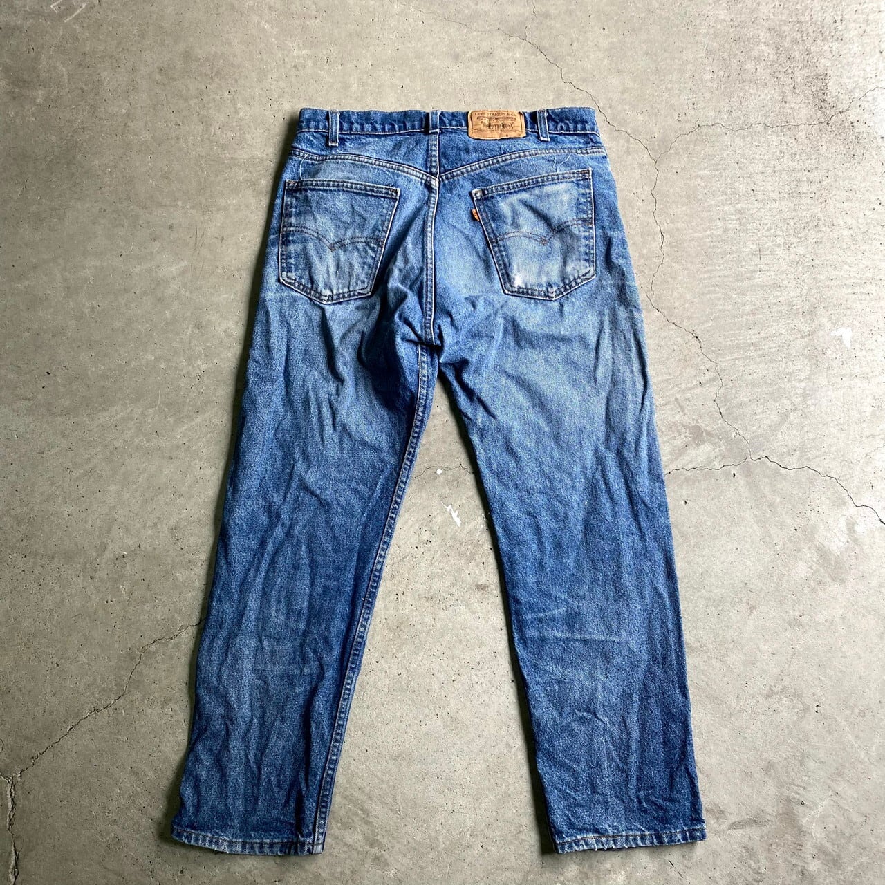 80s Levi's リーバイス 505 デニム talon オレンジタブ