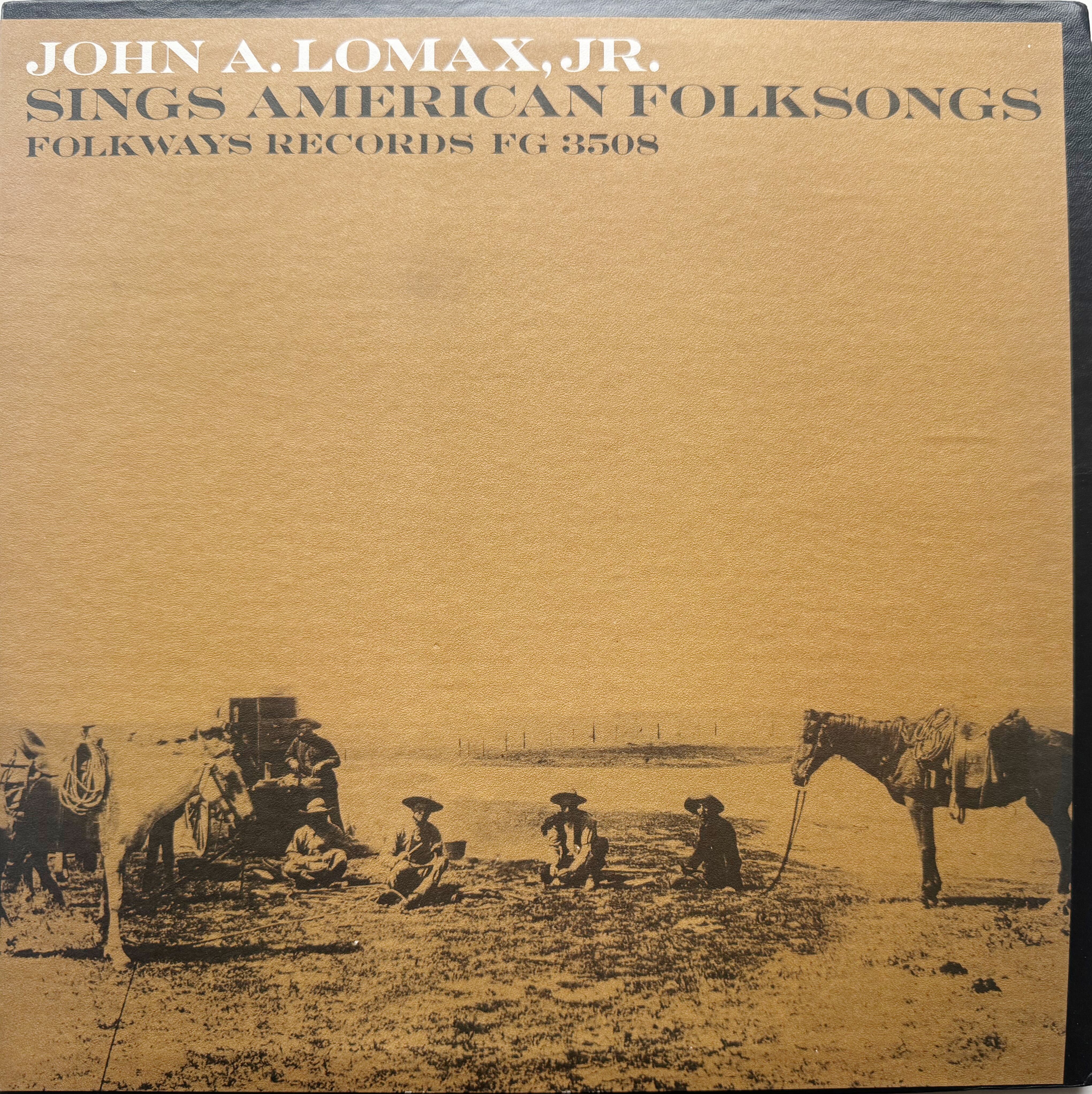 Sings American Folksongs / John A. Lomax, Jr. | TURN ON