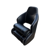 【限定色】システムマリンレザーシングルシート トップノットブラック色