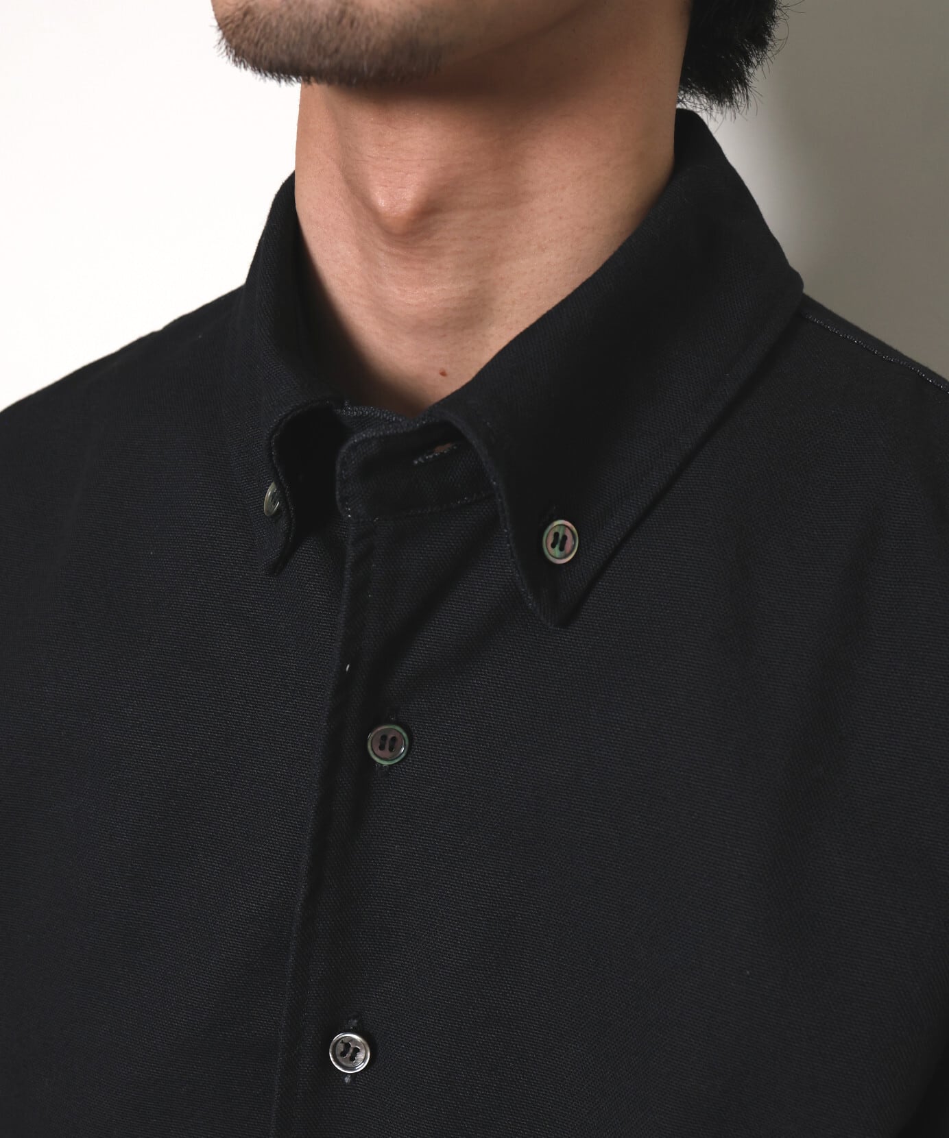 UNUSED / US2541 DUCK BUTTON DOWN SHIRT(BLACK) | AfterSchool