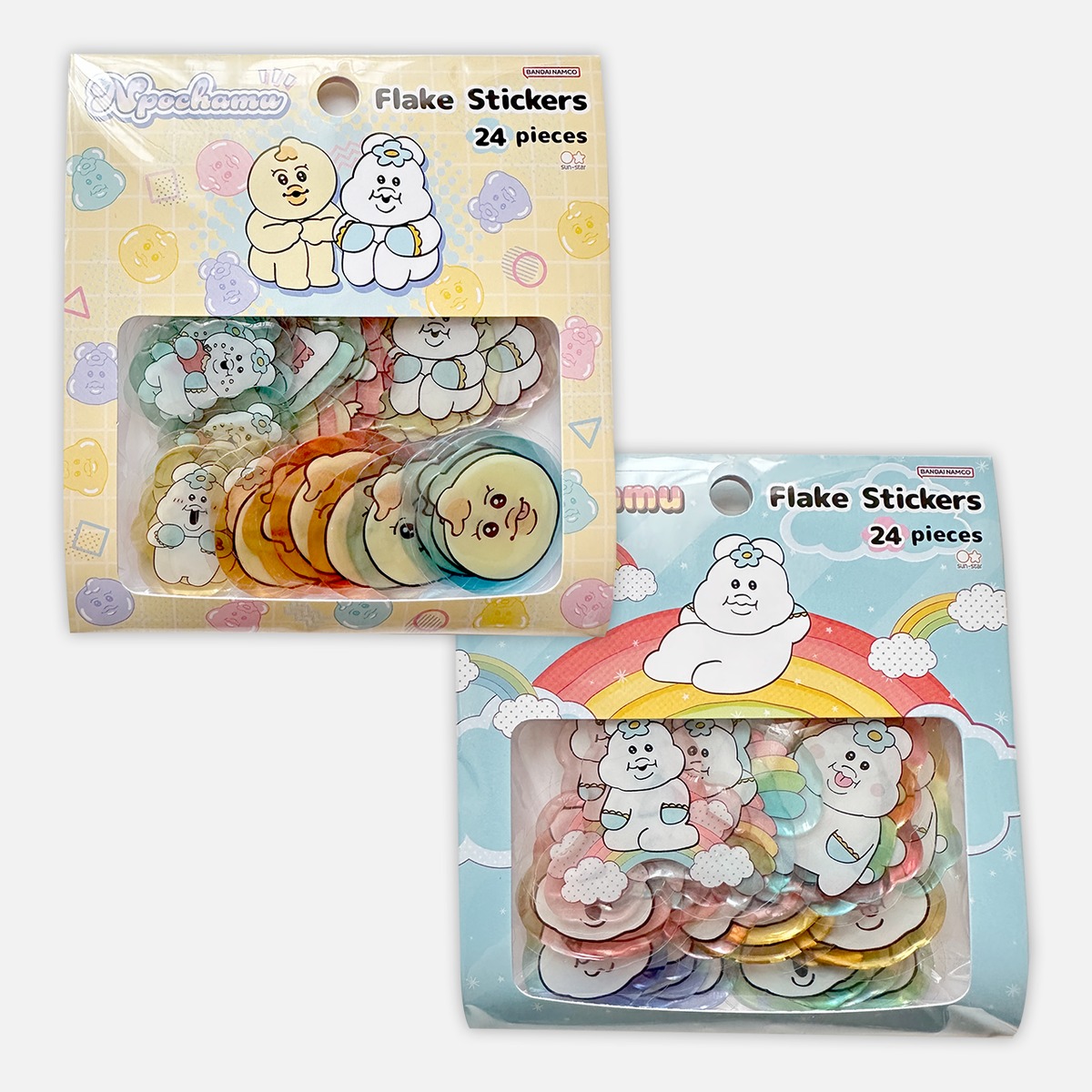 単品 んぽちゃむ ぷっくりステッカー｜S8817936-S8817944 | シールと