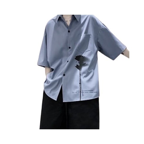 90㎝ 半袖シャツ 予約販売開始】コンフォートリラックスレギュラー半袖シャツ(0 WHITE