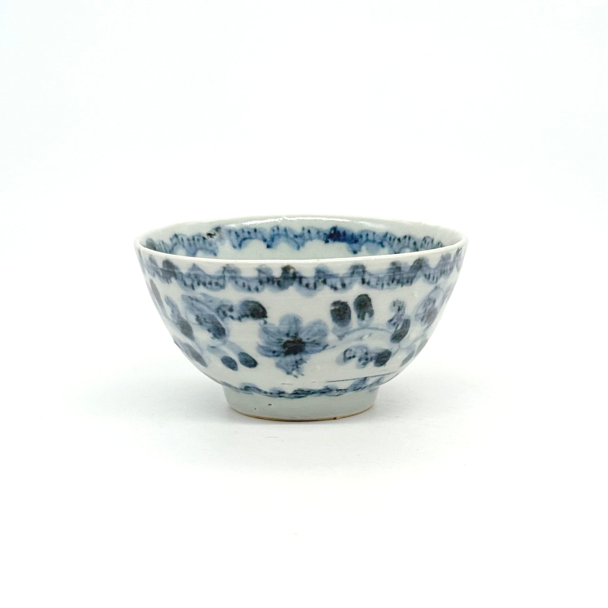 8. 牡丹唐草(泉山釉) ご飯茶碗小《横田翔太郎》 | 24to3［西富陶磁器