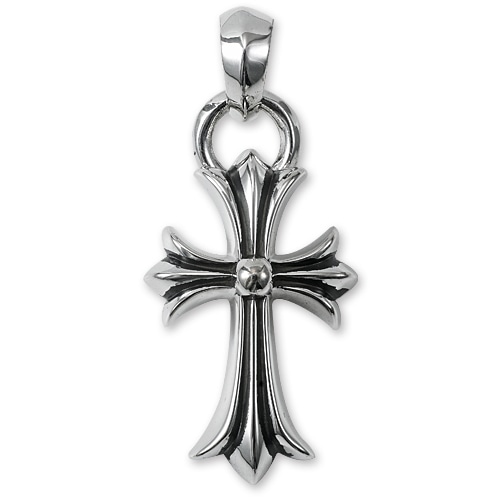 【CHROME HEARTS　クロムハーツ　Pendant　ペンダント】CHクロスペンダント/スモールw/ベイル【送料無料】