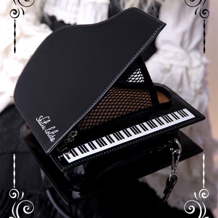 421 レディース ロリータ 可愛い コスプレ ピアノ ハンドバッグ A0c7q0 Lachouette