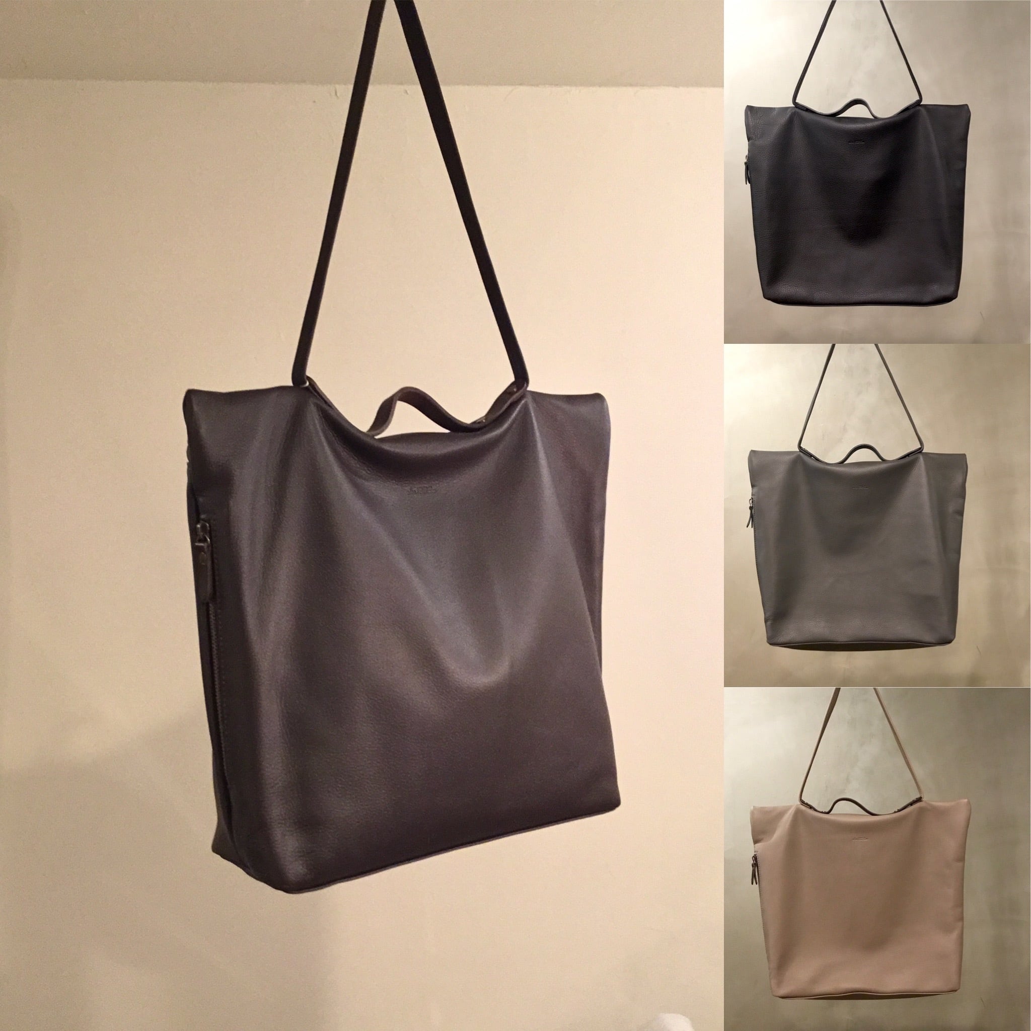 柔らか牛革のさらっと肩掛け.手提げトート。 | -LESS (レス) 革鞄ショップ