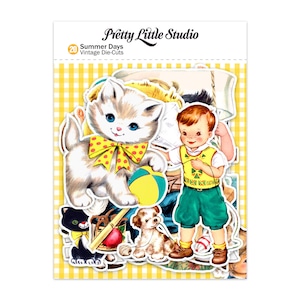 新入荷☆PLS43 PrettyLittleStudio【Summer Days】die-cuts pack  ダイカットパック