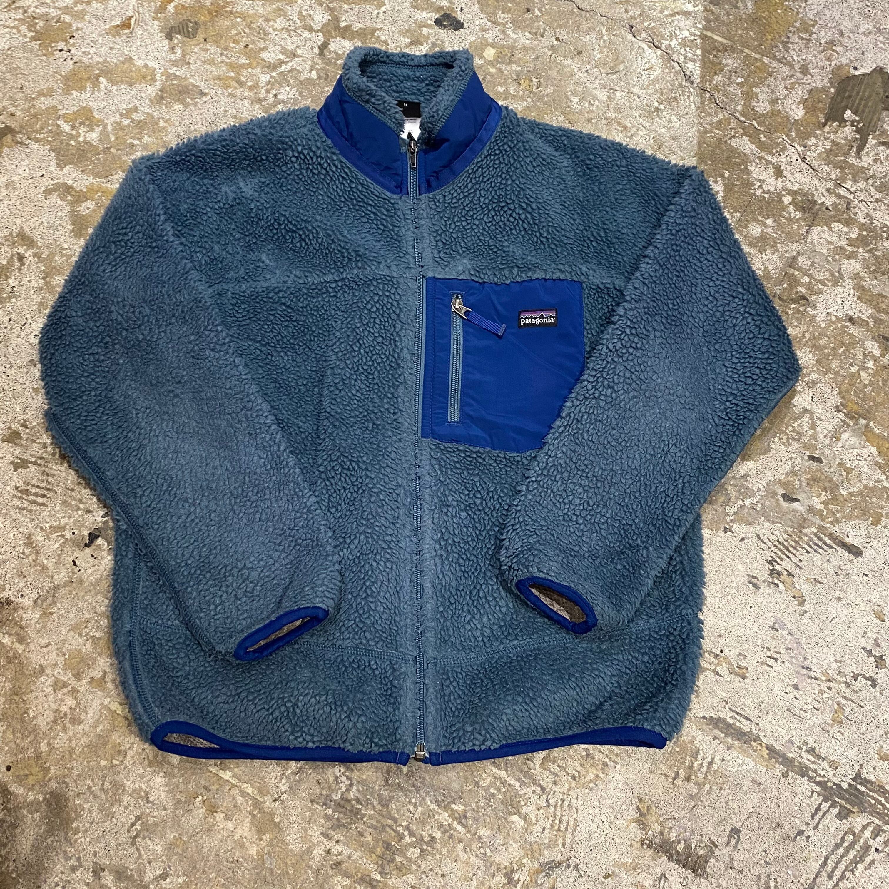 09年製 Kids L Patagonia パタゴニア classic retro x クラシック レトロエックス フリース アウトドア  フリースジャケット ブルー 古着 古着屋 高円寺 ビンテージ レディース古着