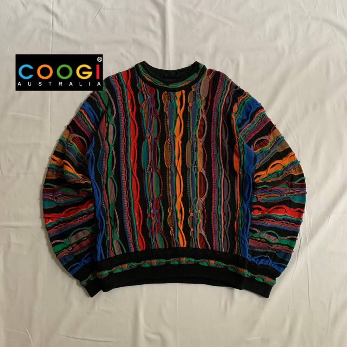 90's coogi 3dニット