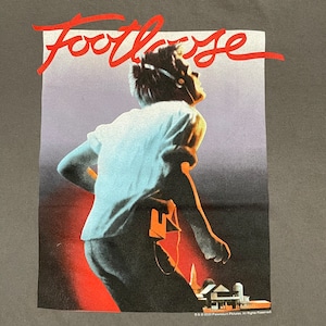 【Footloose】フットルース ムービーTシャツ プリント ロゴ 3XL ビッグシルエット 映画Tシャツ パラマウントピクチャーズ 公式 オフィシャル ケビンベーコン 半袖 夏物 US古着