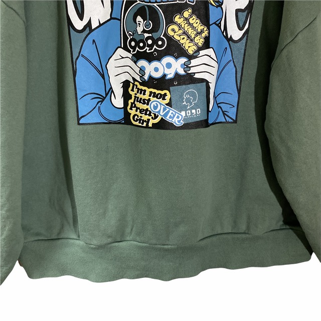 9090 overprint マツモト Skater Girl コラボ Tシャツ