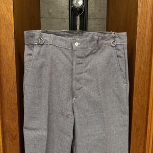70S FRENCH VINTAGE CHEFF COTRTON PANT 42 ⑧
