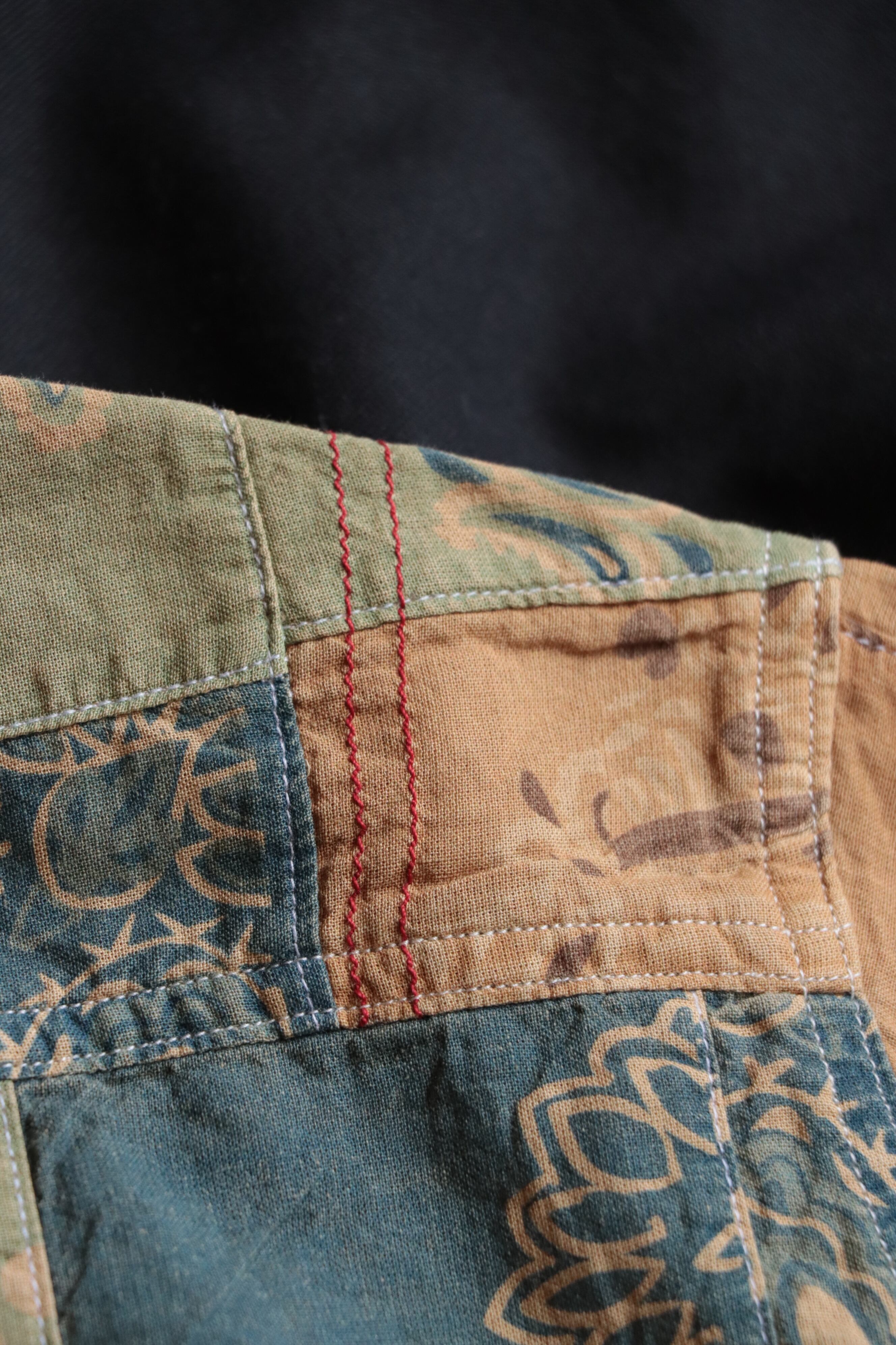 ANACHRONORM/アナクロノーム S/S PATCH WORK COVERALL SHIRT AN106 | MAMBO