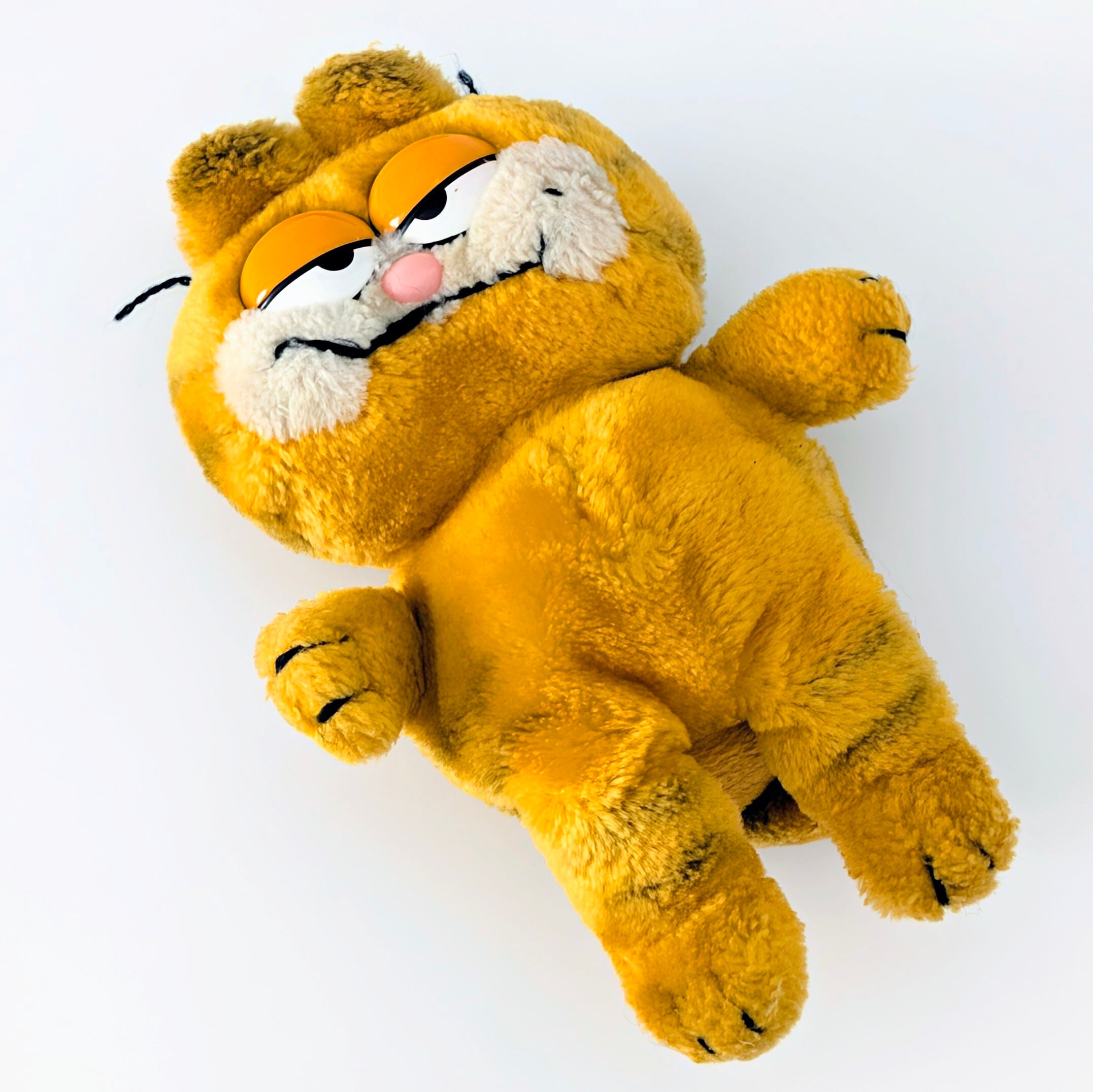 ☆ VINTAGE 1980年代初期 ☆【 Garfield ( ガーフィールド ) 】ビーンぬいぐるみ / プラッシュ / plush / 1980年代年製 〚アメリカン雑貨 アメトイ〛