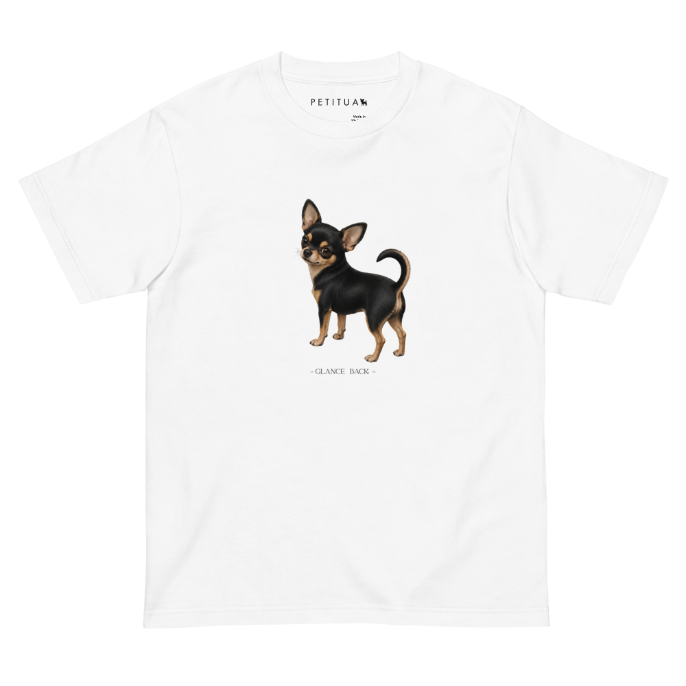 Black&Tan-Smooth GLANCE BACK 半袖Tシャツ P0199