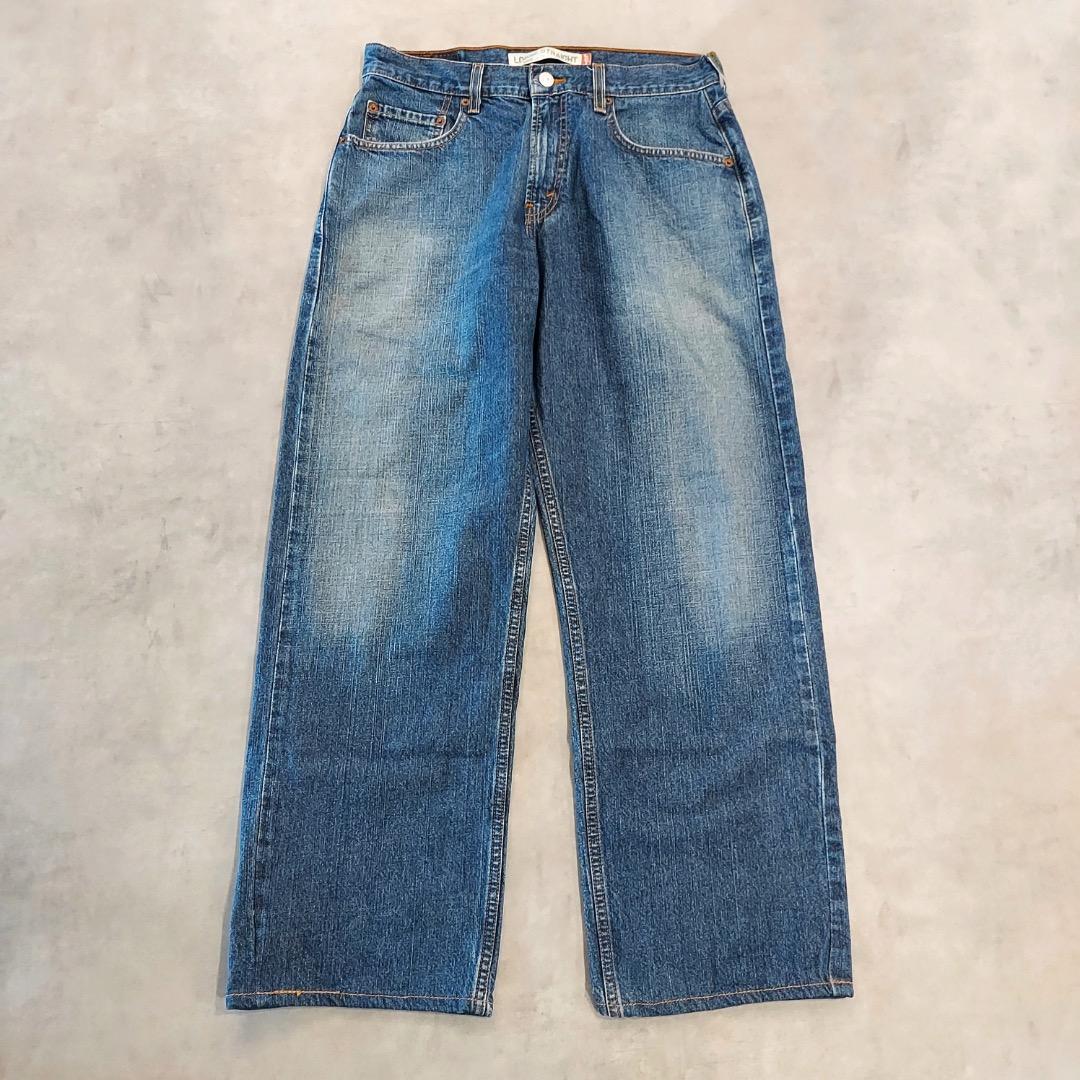 リーバイス569 Levis W30 ブルーデニム 青 00s 古着 18371