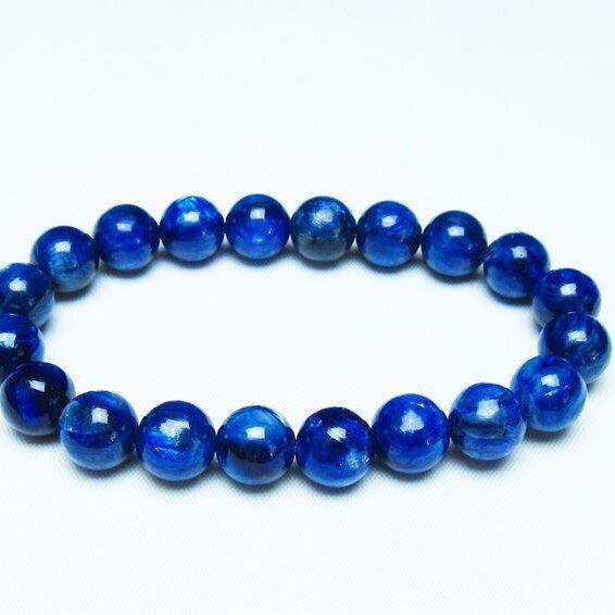 カイヤナイト ブレスレット 10mm 一点物 メール便可 [M便 1/10] 111-48129