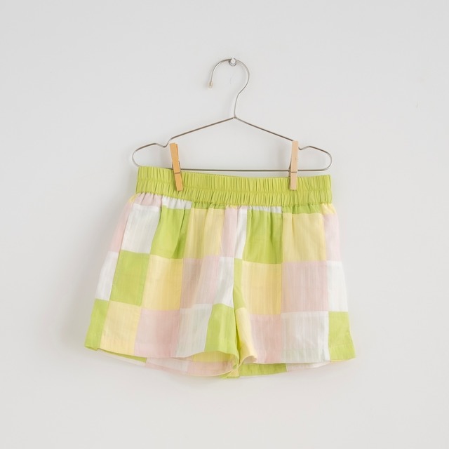 《FISH & KIDS 2026SS》PASTEL PATCHWORK SHORT / PASTEL