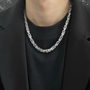 metal chain necklace byzantine chain mr0514