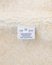 〈Hermès by martin margiela〉Sheepskin jacket