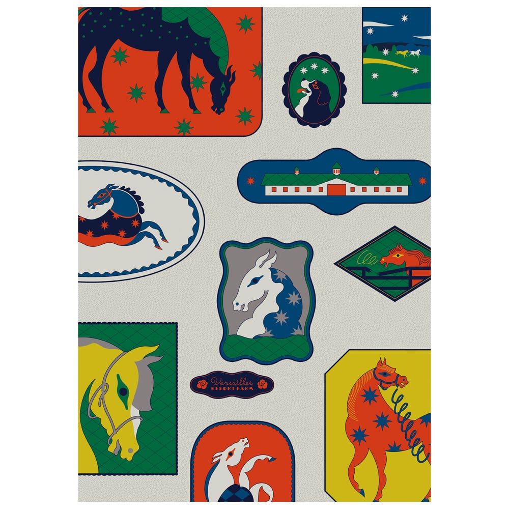 クリアファイル デザイナーデザイン | ヴェルサイユリゾートファーム