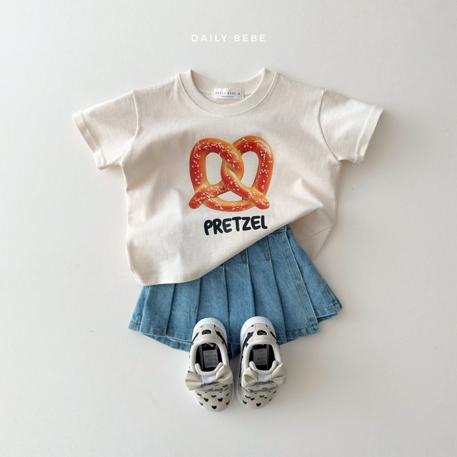 [即納XS/S/M]≪DAILY BEBE≫Bakery Short Sleeve T-Shirt 12