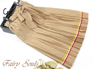 ★L(11号）☆小花総柄プリ－ツスカ－ト(SKN9372)