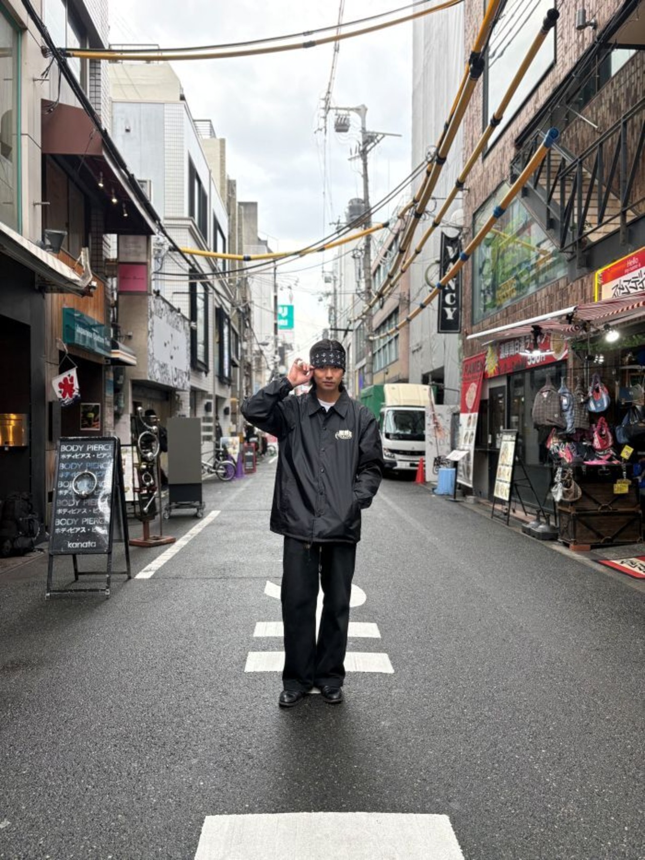 GENIUS CRAft / SHOP SIGN COACH JKT / コーチジャケット / BLACK - 6