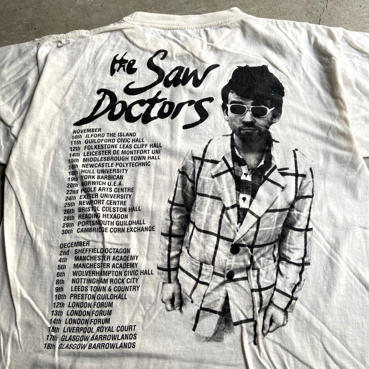 80〜90年代 The Saw Doctors バンドTシャツ メンズL相当 古着 ソー ...