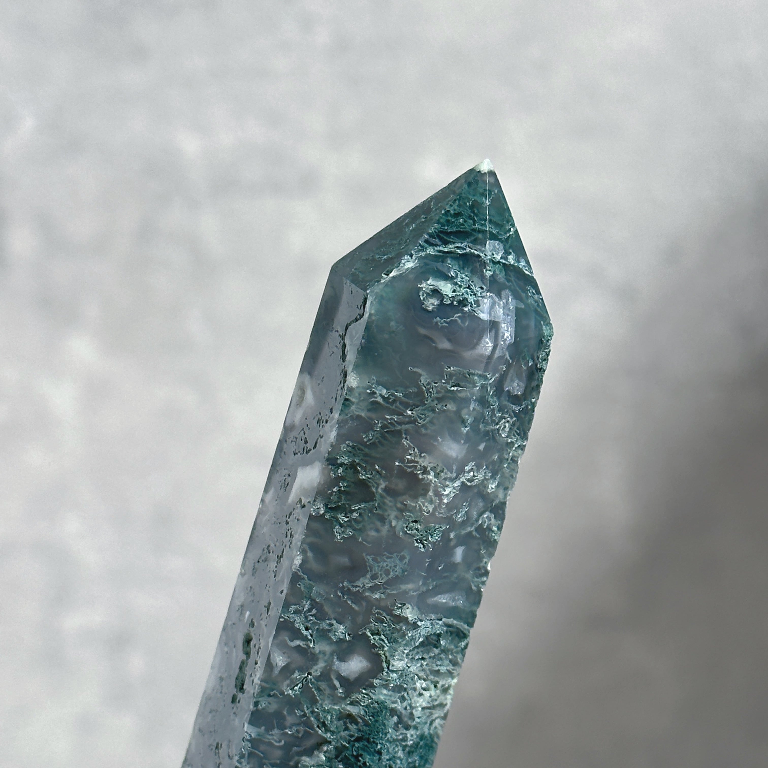 モスアゲート タワー12◇ Moss Agate ◇天然石・鉱物・パワーストーン