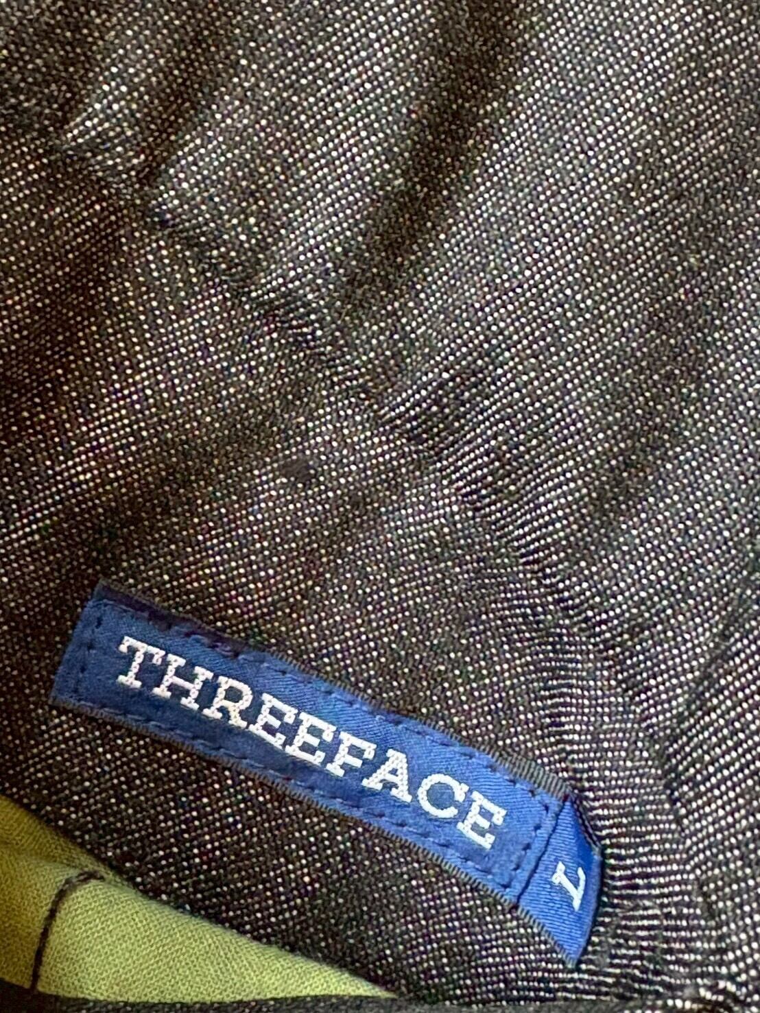 THREEFACE THREE SKULLS VIETNAM JACKET BLACK DENIM | vintage