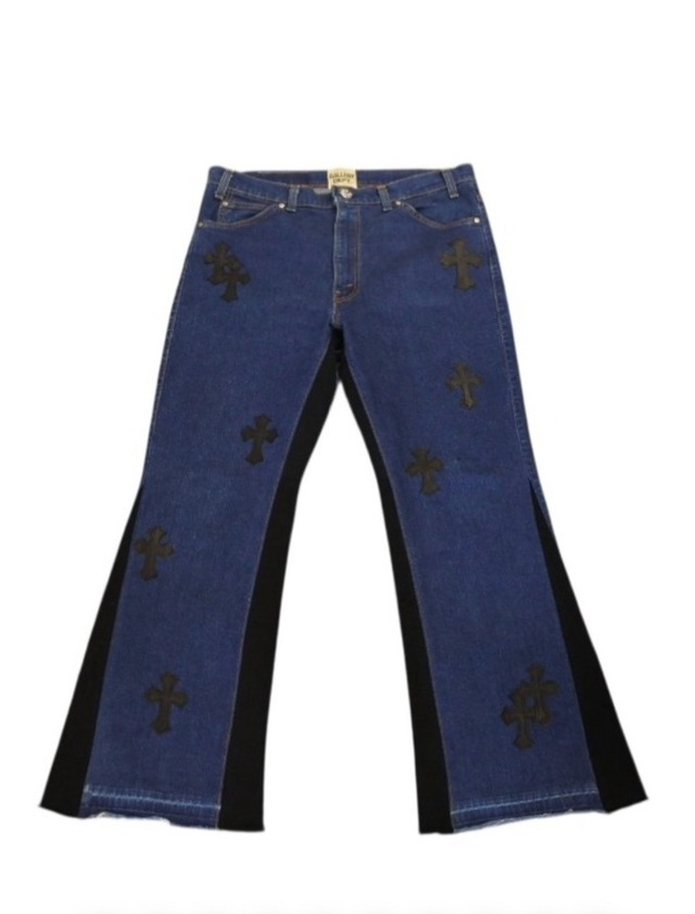 CHROME HEARTS クロムハーツ GALLERY DEPT. ギャラリーデプト Levi's リーバイス クロスパッチ フレアデニムパンツ