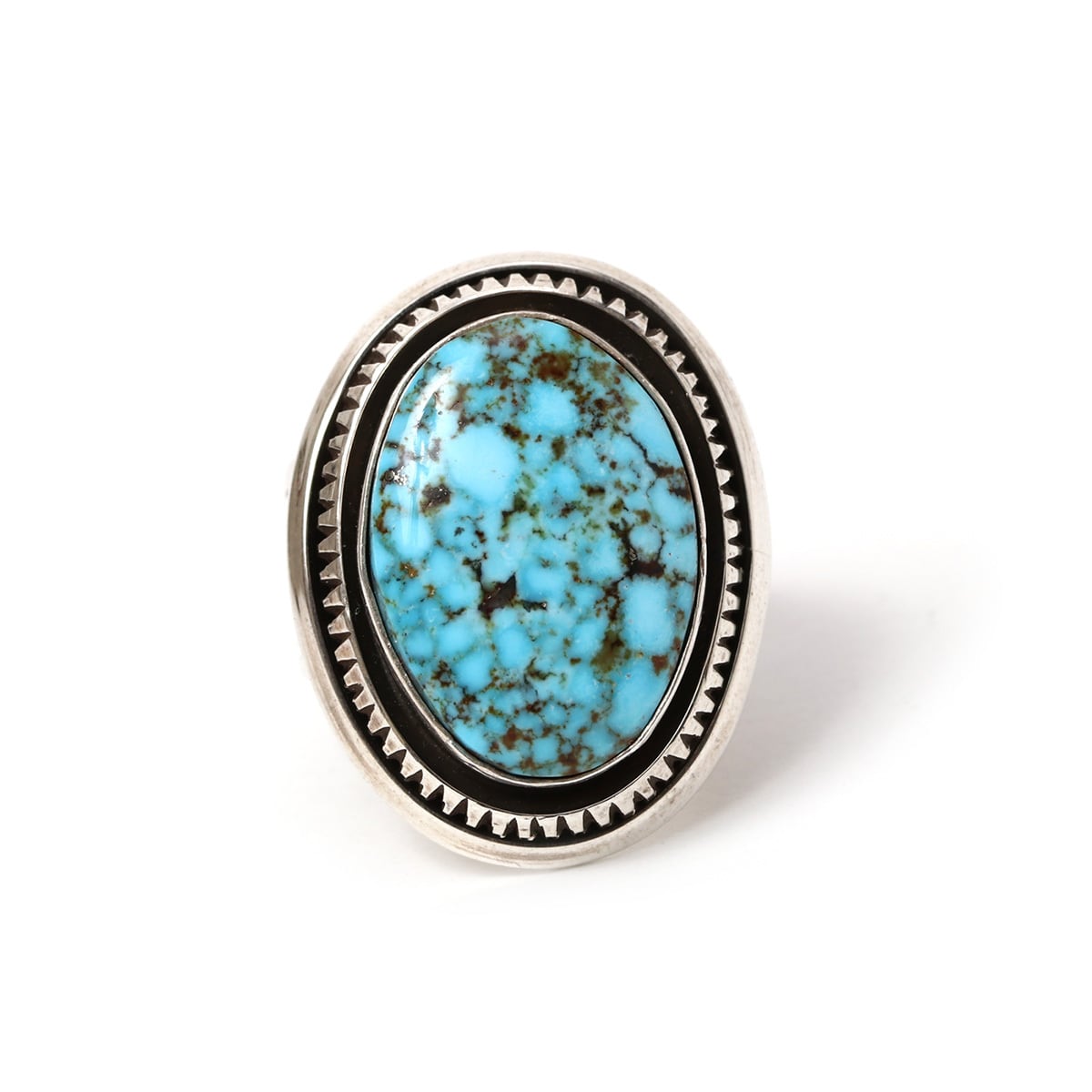 LEONARD NEZ スターリングシルバー リング Leonard Nez レオナルド ネズ Lone Mt Ring ローンマウンテン