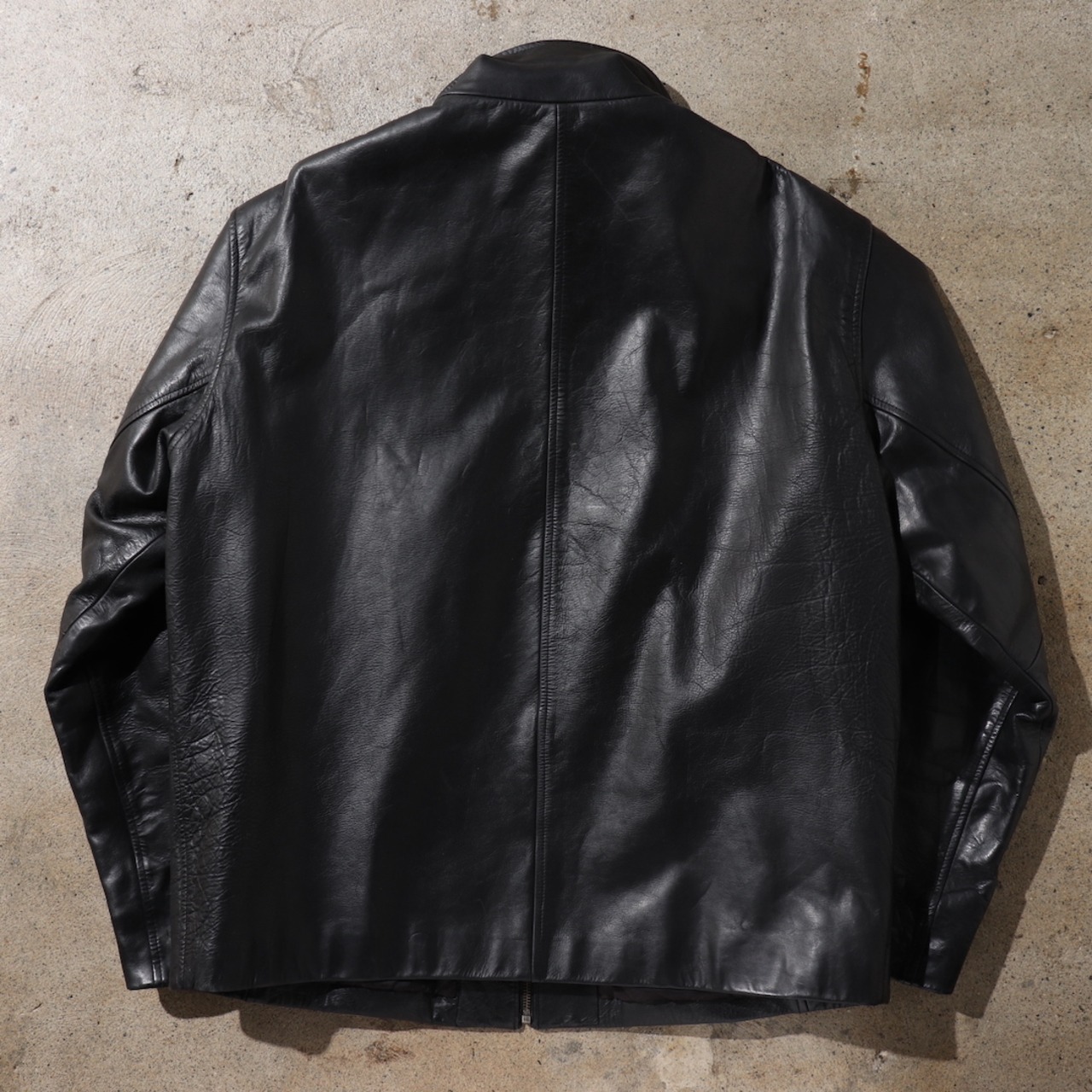 OLD GAP 90s L 本革 レザージャケット 革ジャン オールドギャップ 黒 