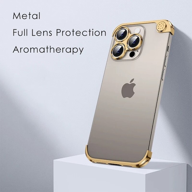 【OV0102】〈Alloy〉Lens-Corner Phonecase