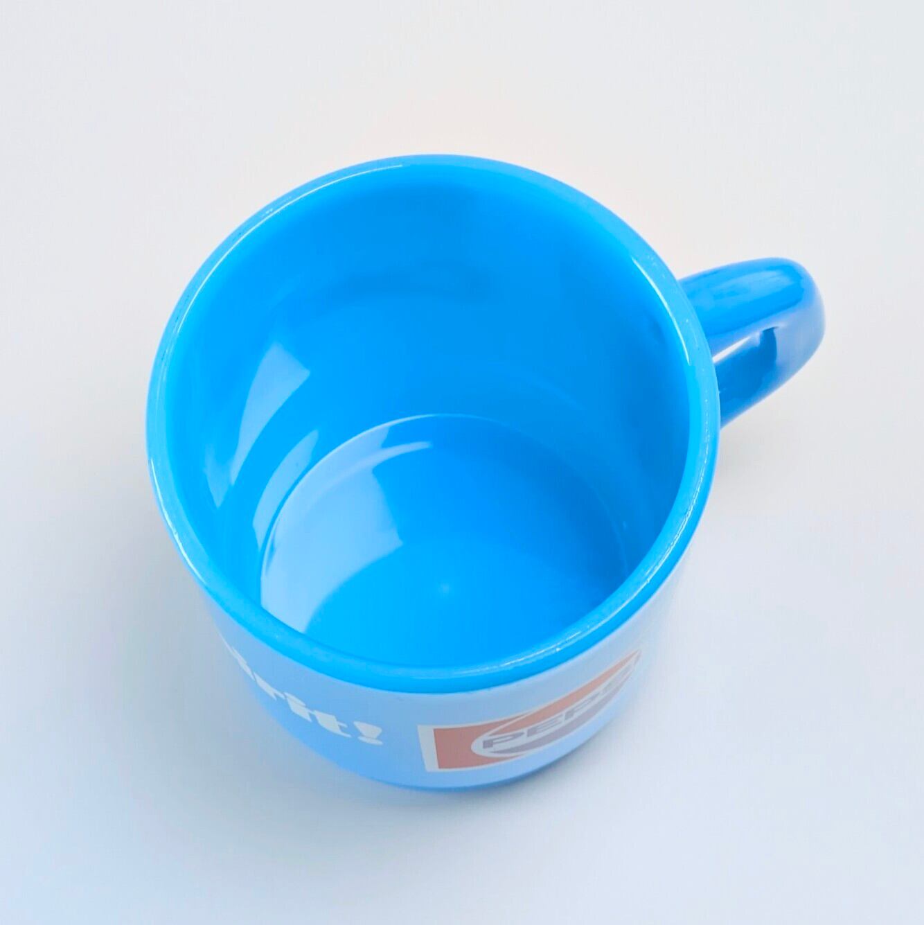 ♧【 STACKING MUG / スタッキングマグ   積み重ねられるマグ  】 PEPSI（ペプシ）BLUE / プラスティックマグ / ミルキーマグ〚アメリカン雑貨 アメトイ〛