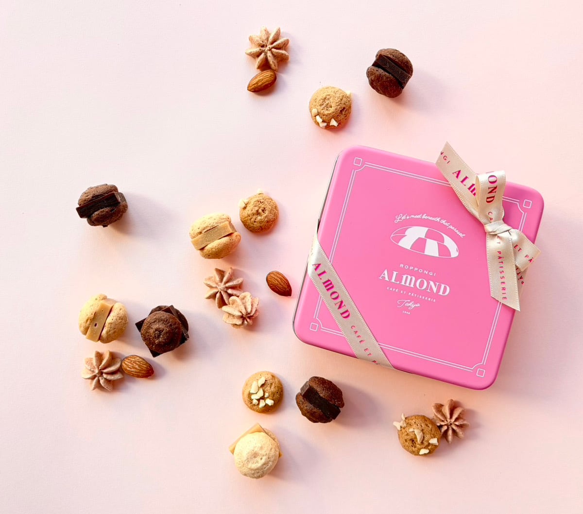 【限定数】オリジナルクッキー缶「parasol（パラソル）」～4種の米粉クッキー詰め合わせ～