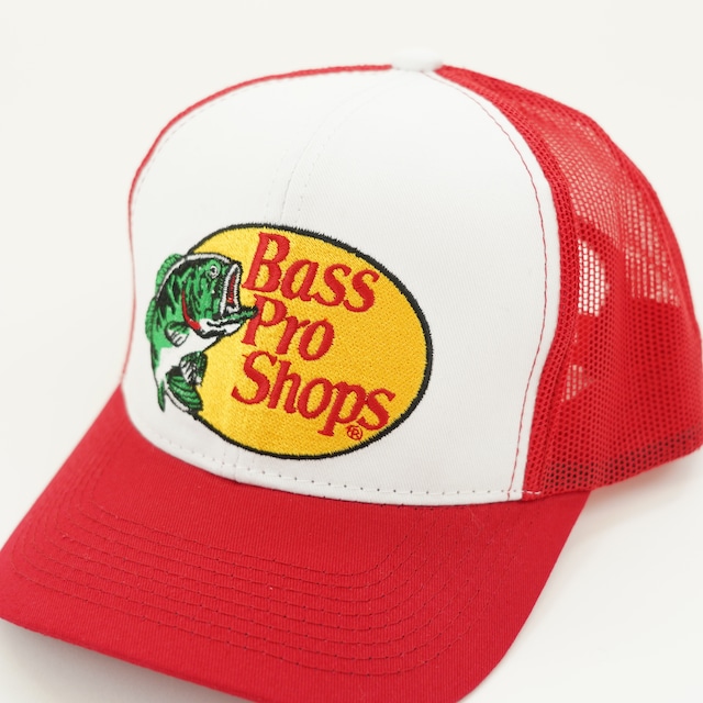 BASS PRO SHOPS /  Embroidered MESH CAP / Red