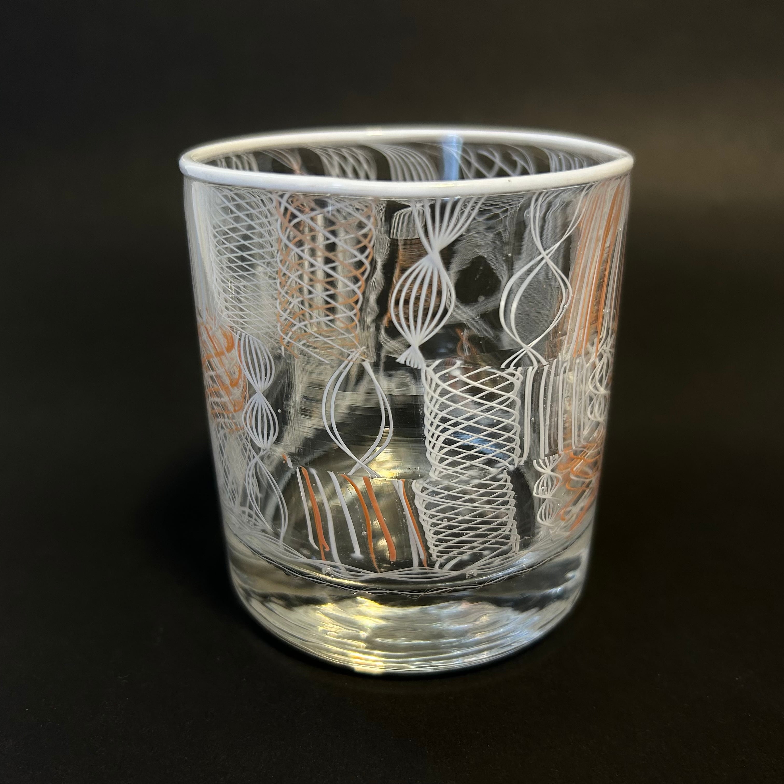 パッチワークレースのロックグラス | HARMONiA