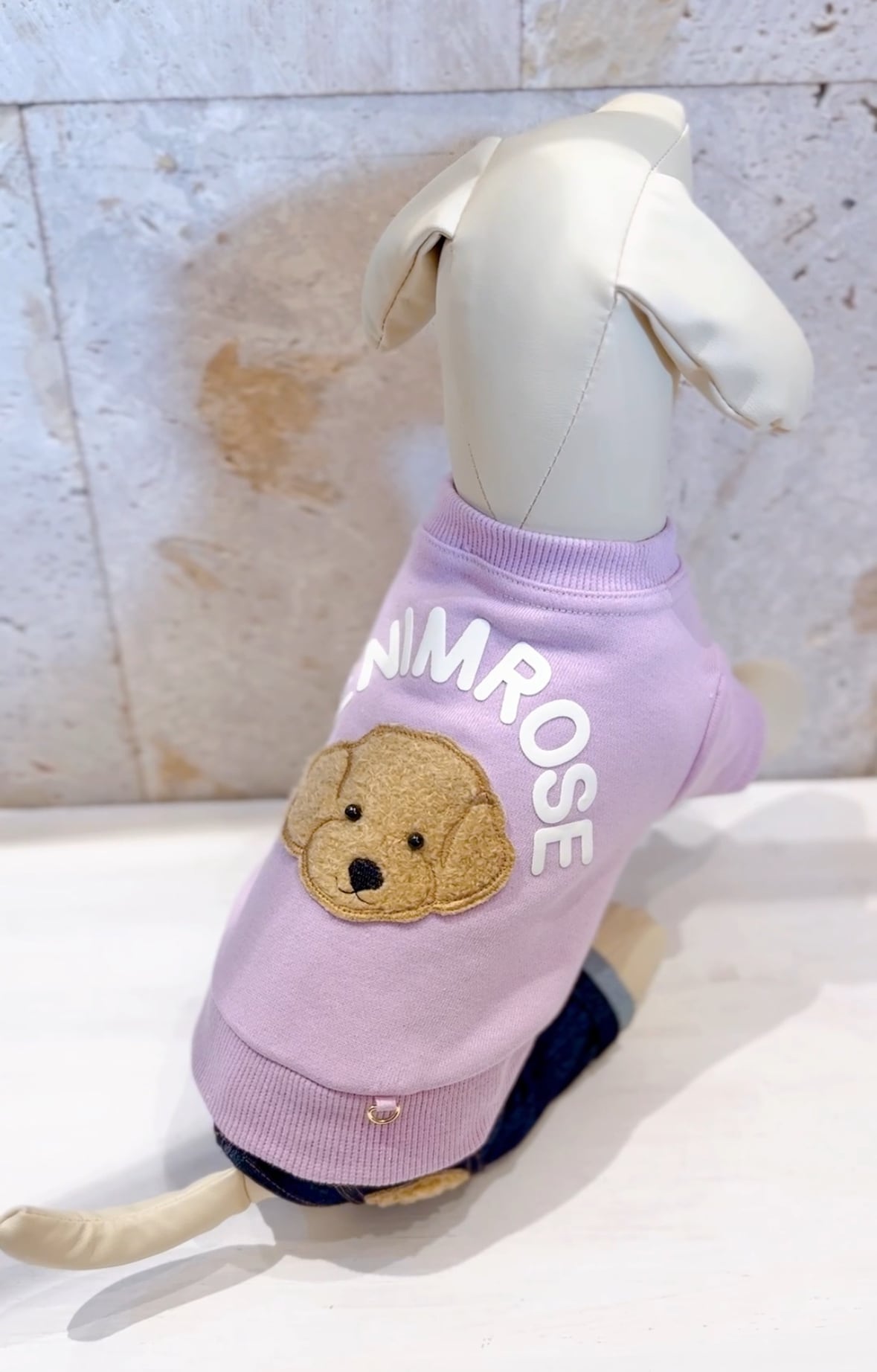ビッグワッペンパステルトレーナー | DENIM ROSE