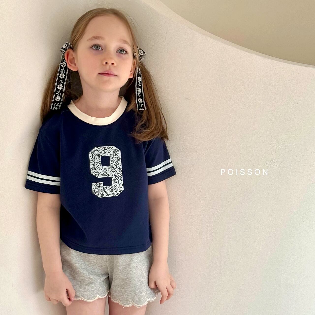 «sold out»«poisson» ナインカットソー 2colors