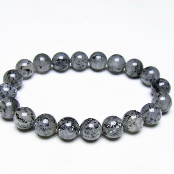 バイオタイトインクォーツ ブレスレット 10mm 一点物 メール便可 [M便 1/10] 111-48161