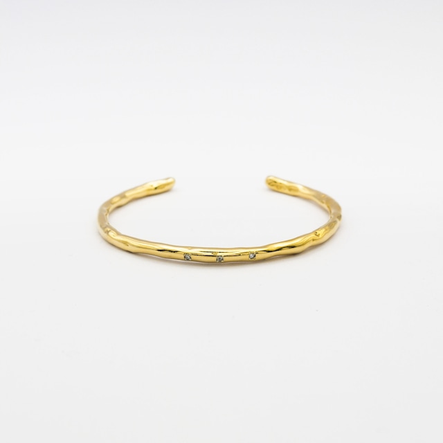 VUBG-04 "wave" bangle - S - gold