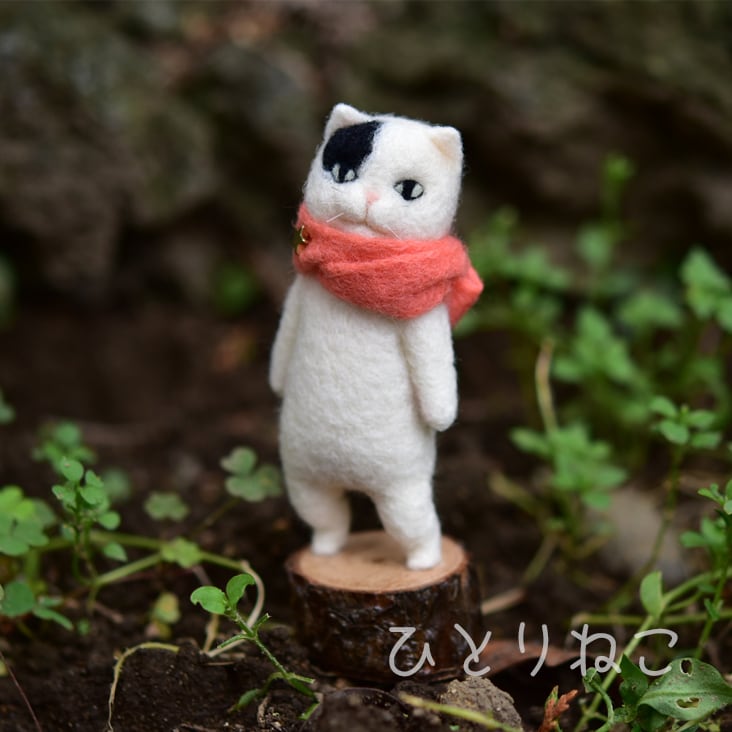 猫さん】黒ぶち猫【一点モノ】 | ネコノ森