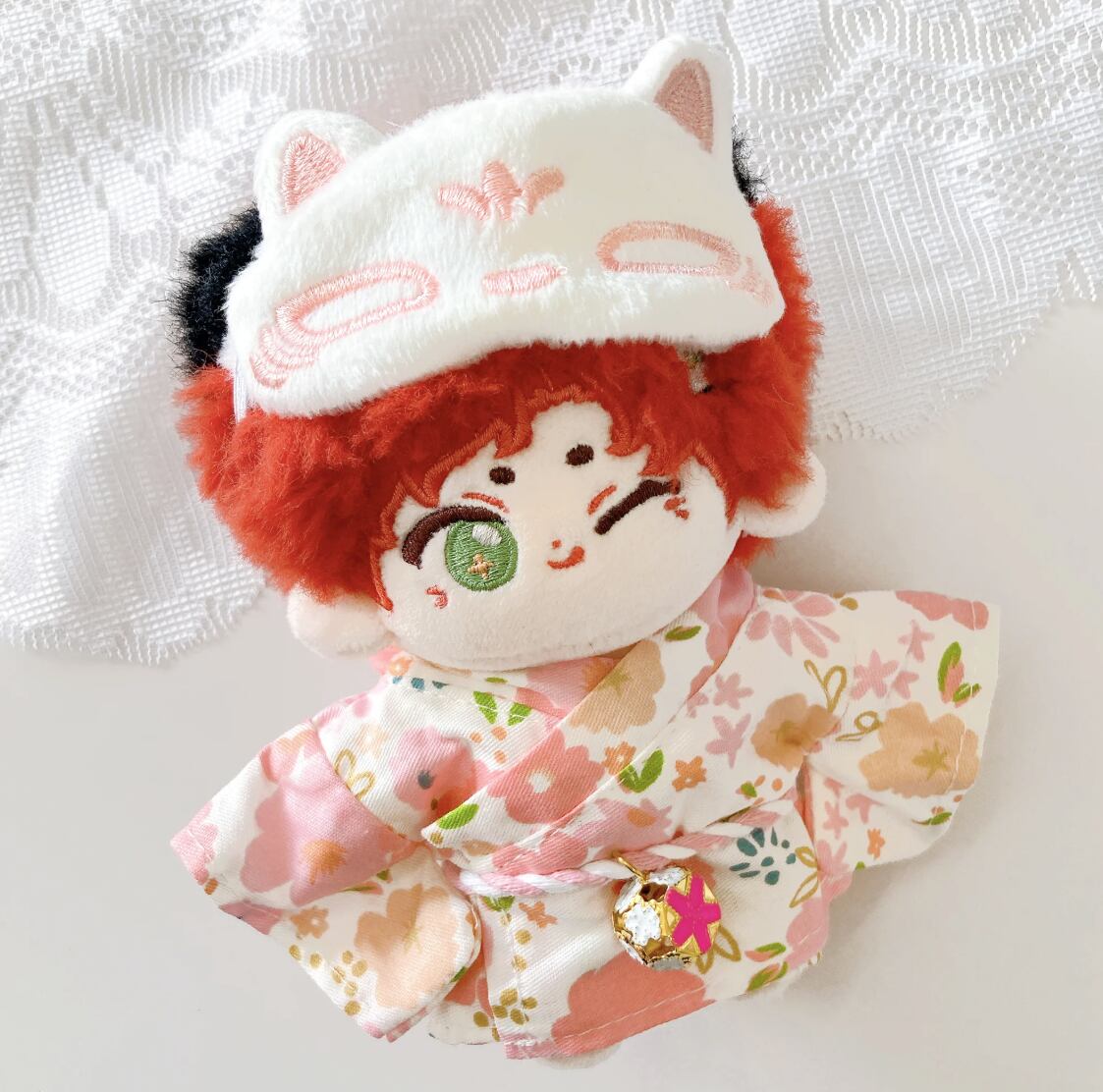 和装セット(浴衣&帯&狐面セット) 10cm用 TGMC-1297 | 推し活グッズの