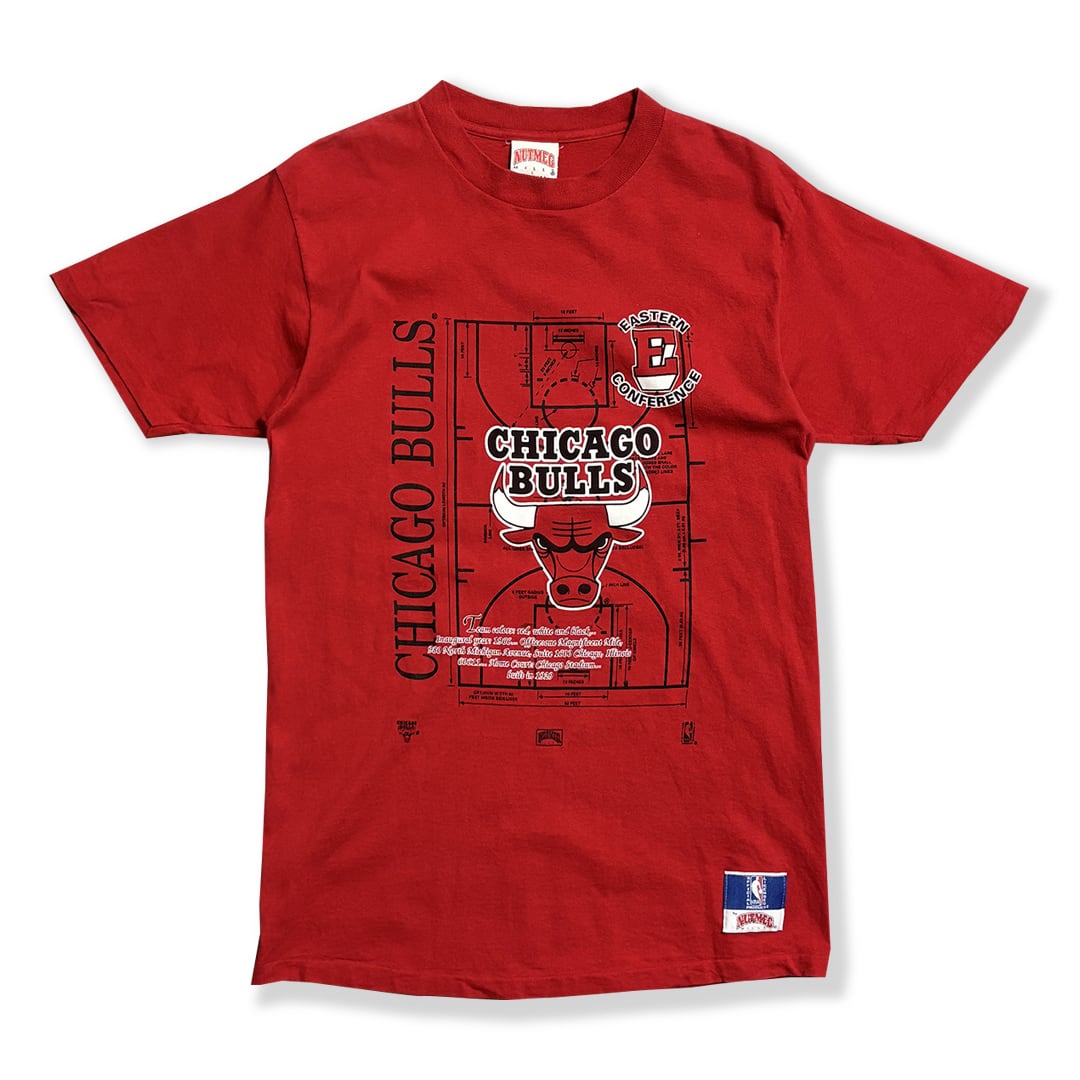 Chicago Bulls Printed T-Shirt. NUTMEG