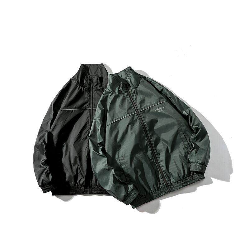 【新作】【送料無料】 Yidaoヴィンテージ秋の服新しいesetideブランドルーズで用途の広い反射性パーソナリティカジュアルスタンドアップカラーメンズシンプルジャケット-Alibaba オータム 秋物 ビンテージ hip6-161160978534816